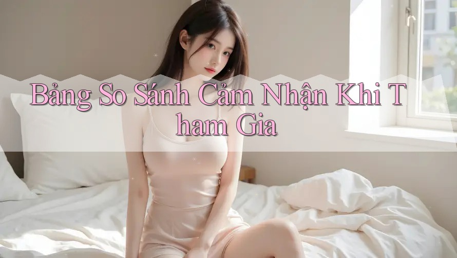 Bảng So Sánh Cảm Nhận Khi Tham Gia Bảng So Sánh Cảm Nhận Khi Tham Gia