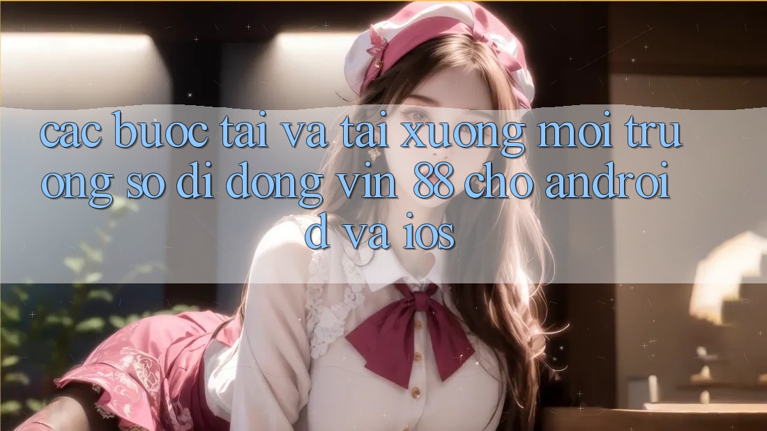 Các bước Tải Và Tải xuống Môi trường số di động Vin 88 Cho Android Và iOS Các bước Tải Và Tải xuống Môi trường số di động Vin 88 Cho Android Và iOS