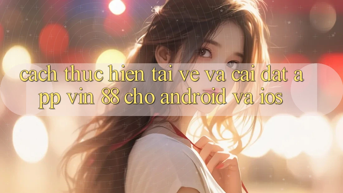 Cách thực hiện Tải về Và Cài Đặt App Vin 88 Cho Android Và iOS