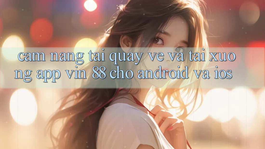 Cẩm nang Tải quay về Và Tải xuống App Vin 88 Cho Android Và iOS Cẩm nang Tải quay về Và Tải xuống App Vin 88 Cho Android Và iOS