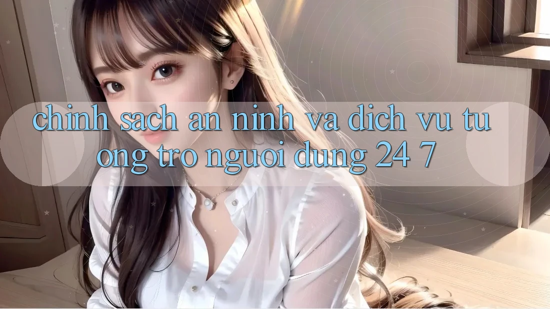 Chính Sách An ninh Và Dịch Vụ Tương trợ Người dùng 24/7 Chính Sách An ninh Và Dịch Vụ Tương trợ Người dùng 24/7