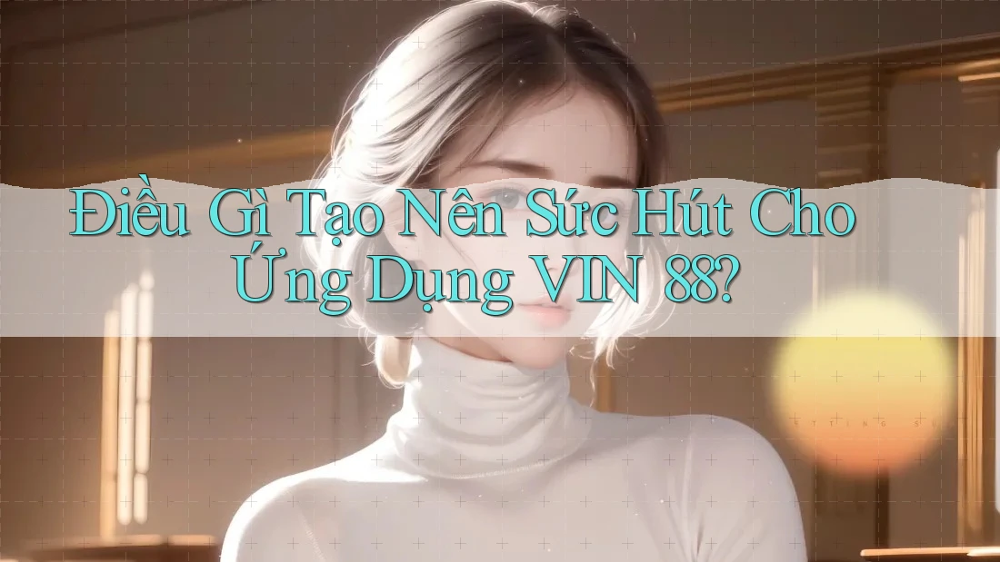 Điều Gì Tạo Nên Sức Hút Cho Ứng Dụng VIN 88? Điều Gì Tạo Nên Sức Hút Cho Ứng Dụng VIN 88?