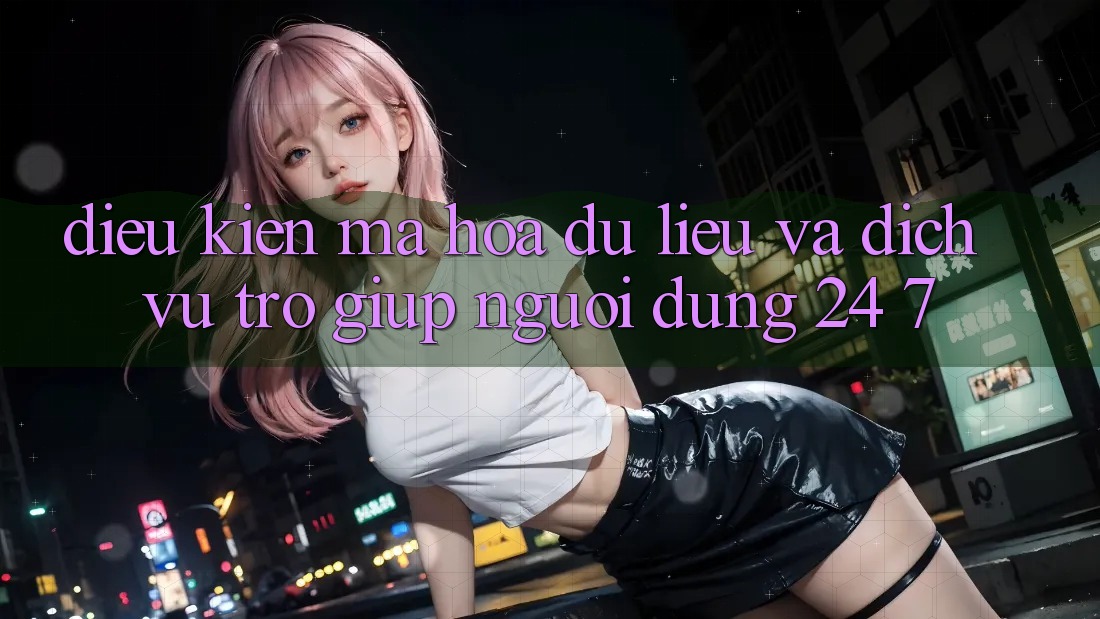 Điều kiện Mã hóa dữ liệu Và Dịch Vụ Trợ giúp Người dùng 24/7 Điều kiện Mã hóa dữ liệu Và Dịch Vụ Trợ giúp Người dùng 24/7
