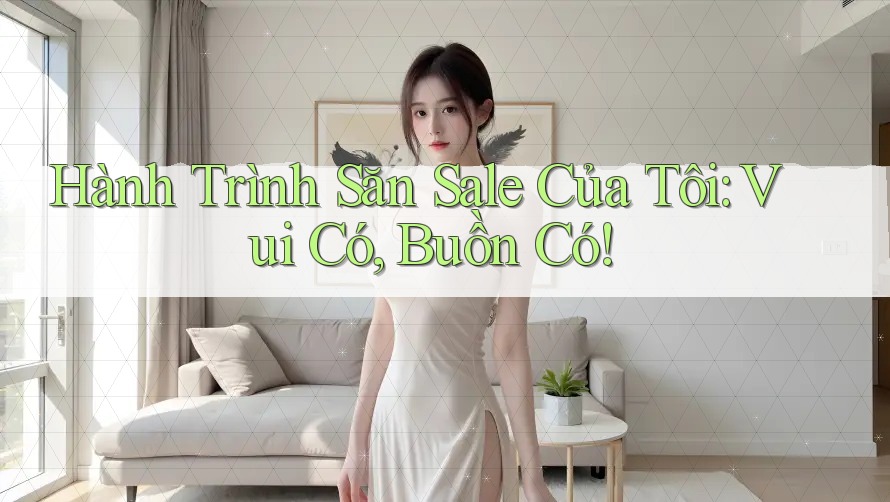 Hành Trình Săn Sale Của Tôi: Vui Có, Buồn Có! Hành Trình Săn Sale Của Tôi: Vui Có, Buồn Có!