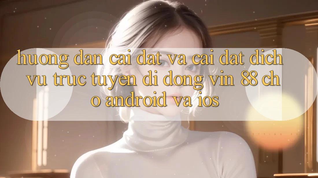 Hướng Dẫn Cài đặt Và Cài Đặt Dịch vụ trực tuyến di động Vin 88 Cho Android Và iOS Hướng Dẫn Cài đặt Và Cài Đặt Dịch vụ trực tuyến di động Vin 88 Cho Android Và iOS