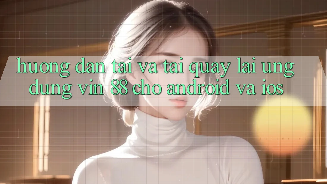 Hướng Dẫn Tải Và Tải quay lại Ứng dụng Vin 88 Cho Android Và iOS