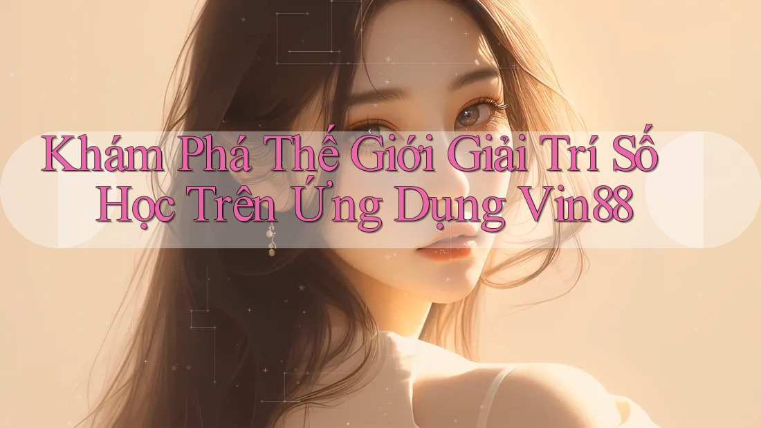 Khám Phá Thế Giới Giải Trí Số Học Trên Ứng Dụng Vin88