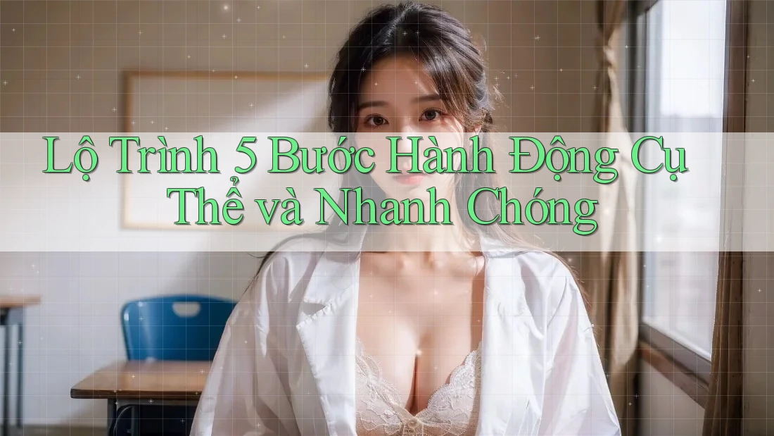 Lộ Trình 5 Bước Hành Động Cụ Thể và Nhanh Chóng Lộ Trình 5 Bước Hành Động Cụ Thể và Nhanh Chóng
