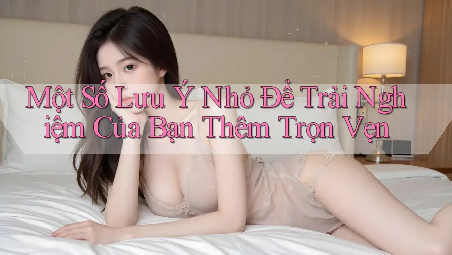 Một Số Lưu Ý Nhỏ Để Trải Nghiệm Của Bạn Thêm Trọn Vẹn Một Số Lưu Ý Nhỏ Để Trải Nghiệm Của Bạn Thêm Trọn Vẹn