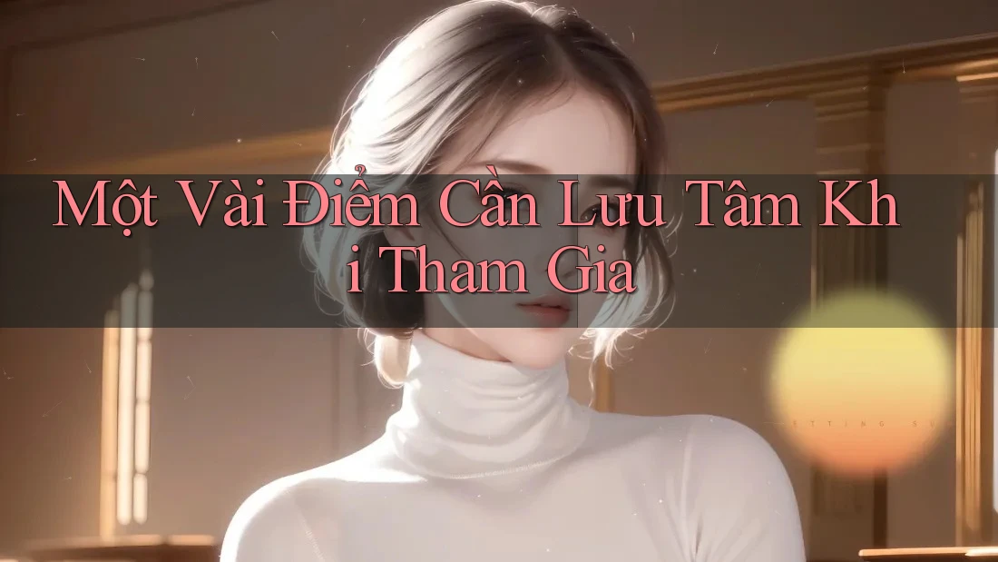 Một Vài Điểm Cần Lưu Tâm Khi Tham Gia