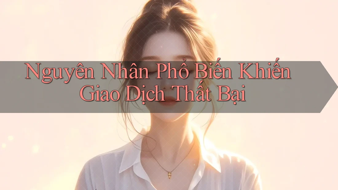 Nguyên Nhân Phổ Biến Khiến Giao Dịch Thất Bại