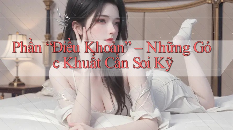 Phần “Điều Khoản” – Những Góc Khuất Cần Soi Kỹ