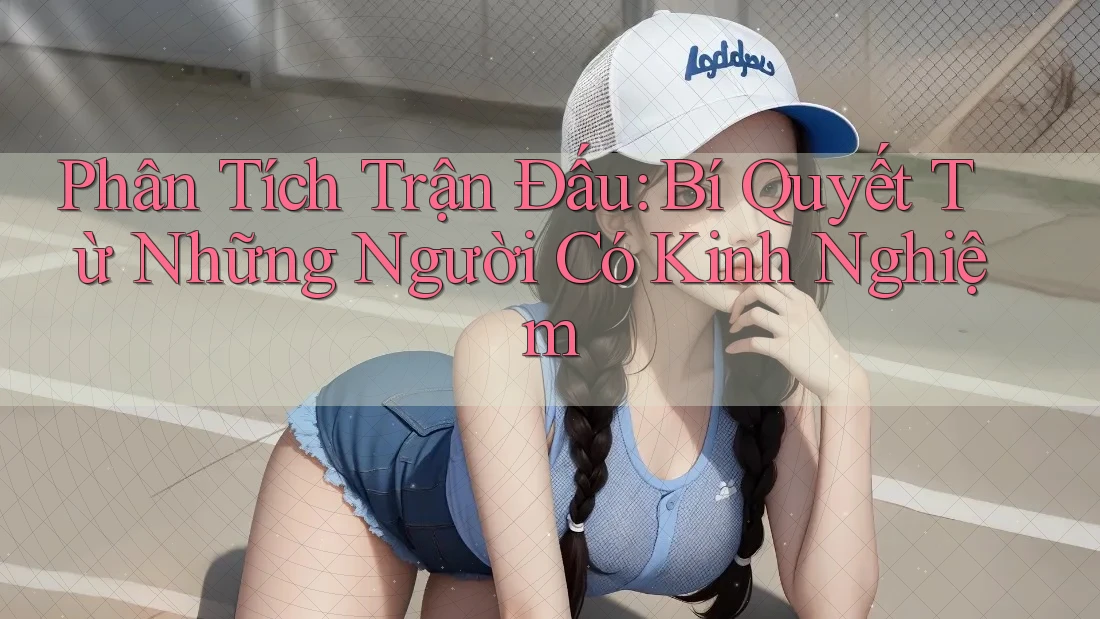 Phân Tích Trận Đấu: Bí Quyết Từ Những Người Có Kinh Nghiệm Phân Tích Trận Đấu: Bí Quyết Từ Những Người Có Kinh Nghiệm
