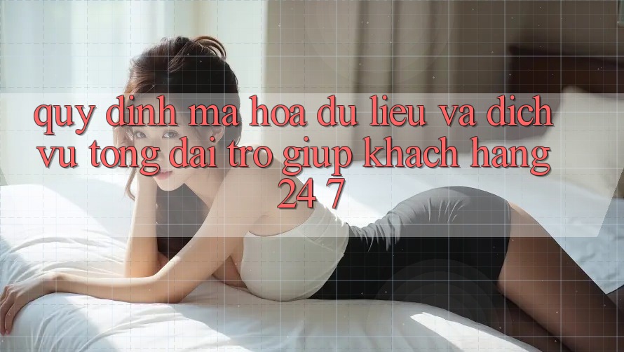 Quy định Mã hóa dữ liệu Và Dịch Vụ Tổng đài trợ giúp Khách Hàng 24/7