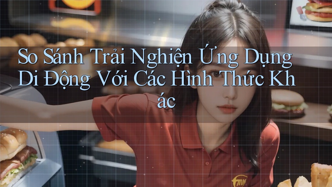 So Sánh Trải Nghiện Ứng Dụng Di Động Với Các Hình Thức Khác So Sánh Trải Nghiện Ứng Dụng Di Động Với Các Hình Thức Khác