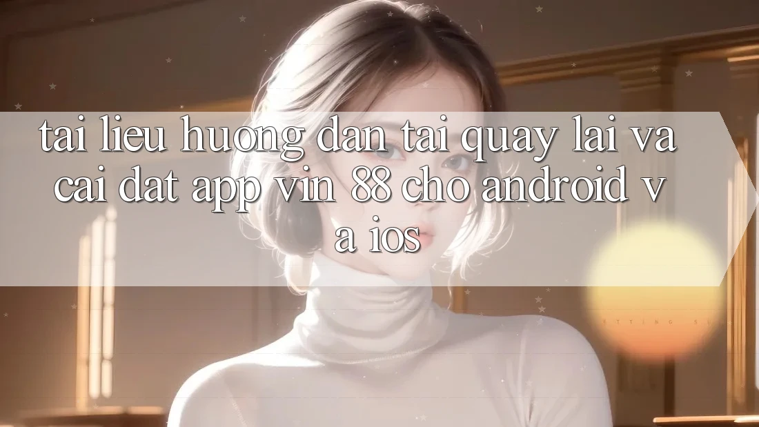 Tài liệu hướng dẫn Tải quay lại Và Cài Đặt App Vin 88 Cho Android Và iOS Tài liệu hướng dẫn Tải quay lại Và Cài Đặt App Vin 88 Cho Android Và iOS