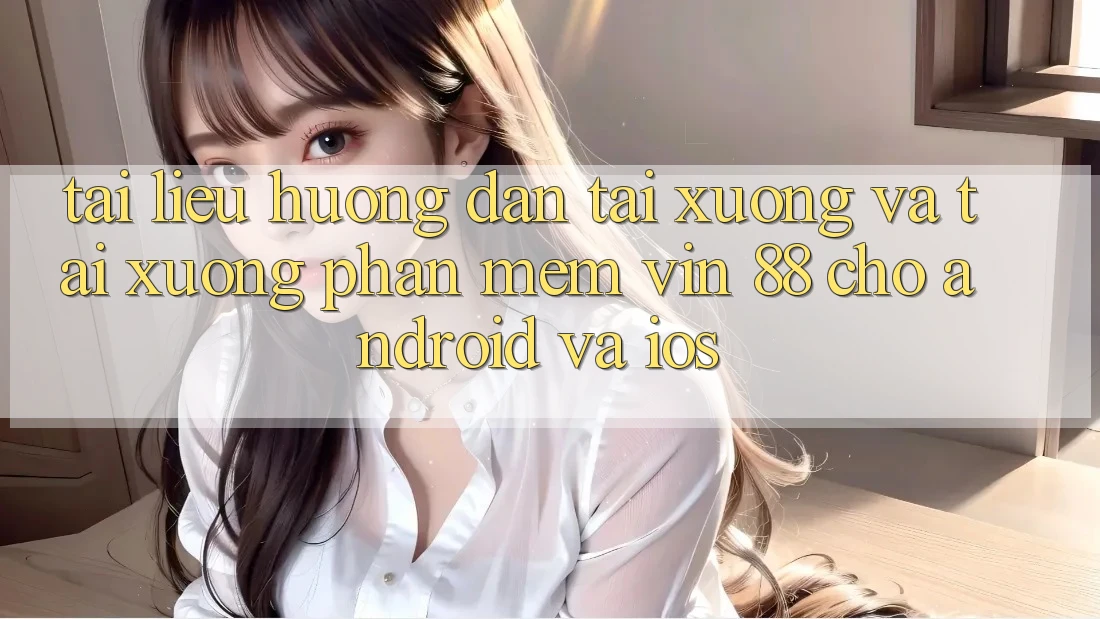 Tài liệu hướng dẫn Tải xuống Và Tải xuống Phần mềm Vin 88 Cho Android Và iOS