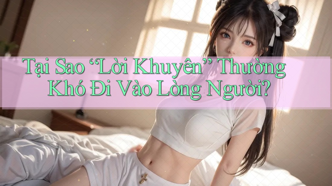 Tại Sao “Lời Khuyên” Thường Khó Đi Vào Lòng Người?