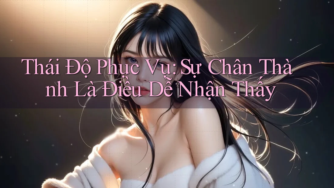 Thái Độ Phục Vụ: Sự Chân Thành Là Điều Dễ Nhận Thấy Thái Độ Phục Vụ: Sự Chân Thành Là Điều Dễ Nhận Thấy