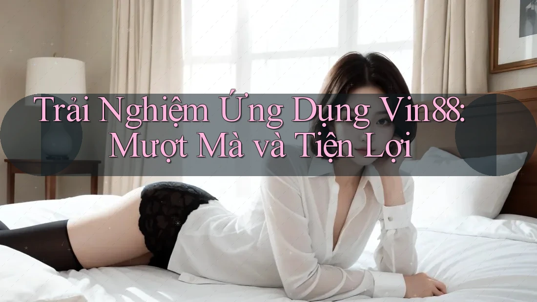 Trải Nghiệm Ứng Dụng Vin88: Mượt Mà và Tiện Lợi Trải Nghiệm Ứng Dụng Vin88: Mượt Mà và Tiện Lợi