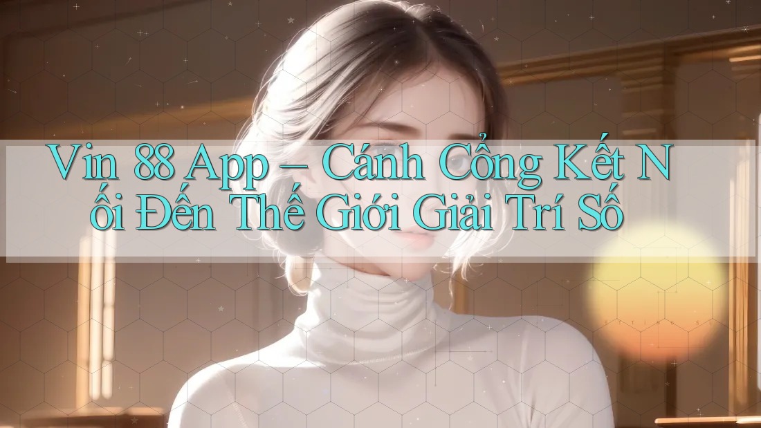 Vin 88 App – Cánh Cổng Kết Nối Đến Thế Giới Giải Trí Số