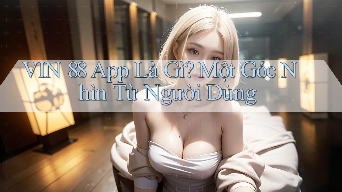 VIN 88 App Là Gì? Một Góc Nhìn Từ Người Dùng